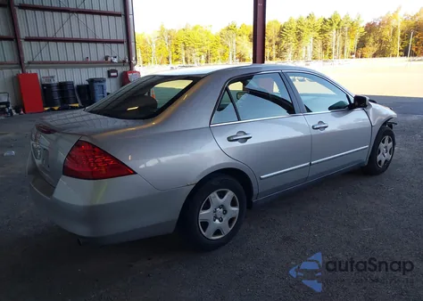 2007 Honda Accord 2.4 Lx from USA, damaged, VIN 1HGCM56477A009843